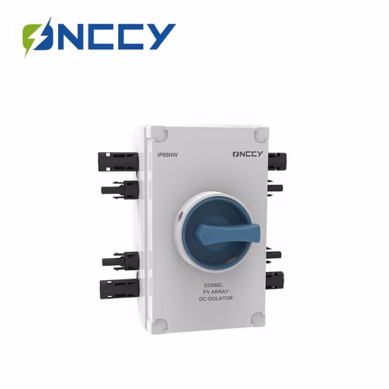 CE TUV Waterproof DC 1000V/1200V/1500V 32A Enclosure DC Isolator