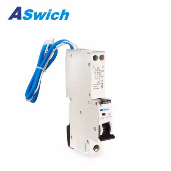 Interruttore automatico RCBO di protezione da sovraccarico di tipo elettronico serie 1p+N 40A/30mA