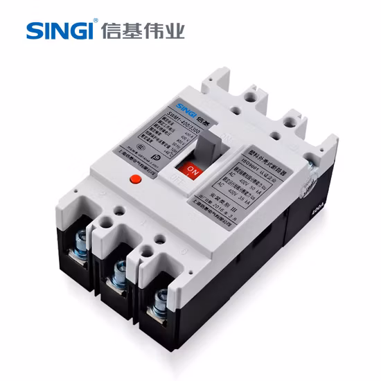 Interruttore automatico scatolato elettrico pneumatico da 800 V MCCB